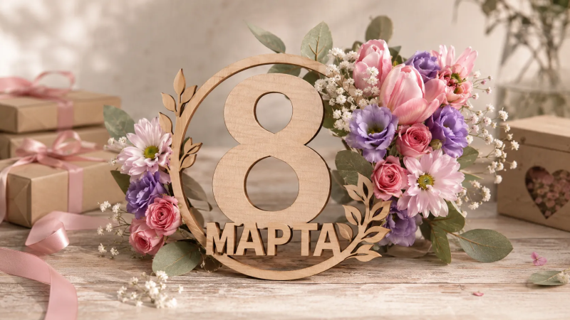 К Международному женскому дню готовы!